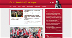 Desktop Screenshot of centrovictormeyer.org.br